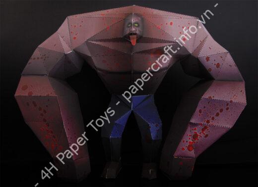 Mô hình giấy Tank From ‘Left 4 Dead’ Game - đồ chơi giấy thủ công PaperCraft VN