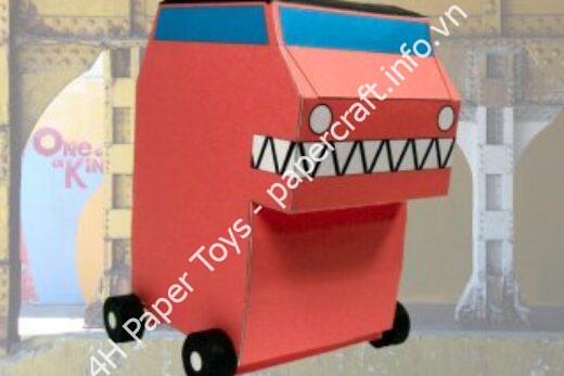 Mô hình giấy “Truck-Ra” - đồ chơi giấy thủ công PaperCraft VN
