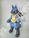 Mô hình giấy Lucario (Pokémon) - đồ chơi giấy thủ công PaperCraft VN