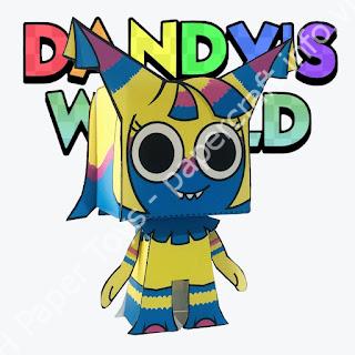 Mô hình giấy Yatta Dandy’s World Papercraft - đồ chơi giấy thủ công PaperCraft VN