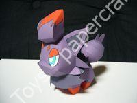 Mô hình giấy Zorua (Pokémon) - đồ chơi giấy thủ công PaperCraft VN