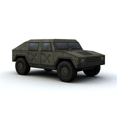 Mô hình giấy 4x4 GPV - Genet Models