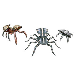 Mô hình giấy Alien Bug Set - Genet Models - đồ chơi giấy thủ công PaperCraft VN