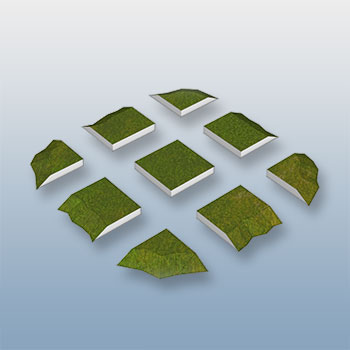 Mô hình giấy Modular Hills - Genet Models